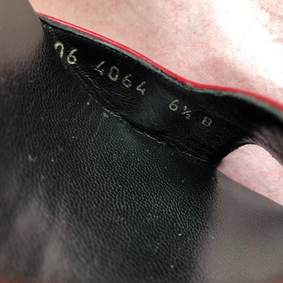 Gucci Black and Red Wedges - Picture 15 of 15